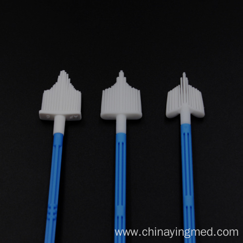 Disposable sterile cervical cytology brush